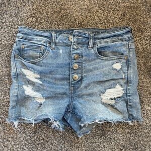 American Eagle Outfitters Light Blue Jean Shorts